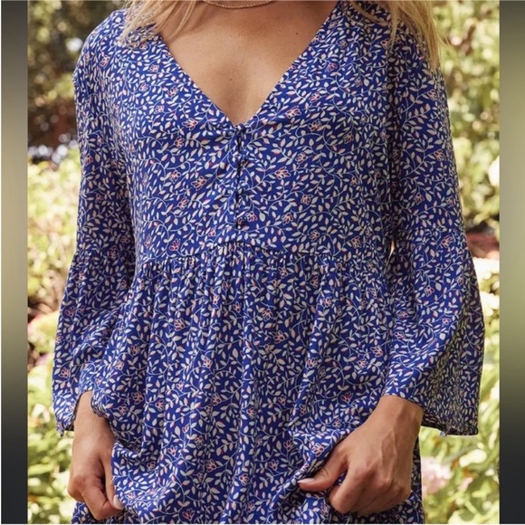 Summersalt The Easy Breezy Eco Voile Mini Dress Cover-Up Size Medium - *EUC* - Picture 2 of 10